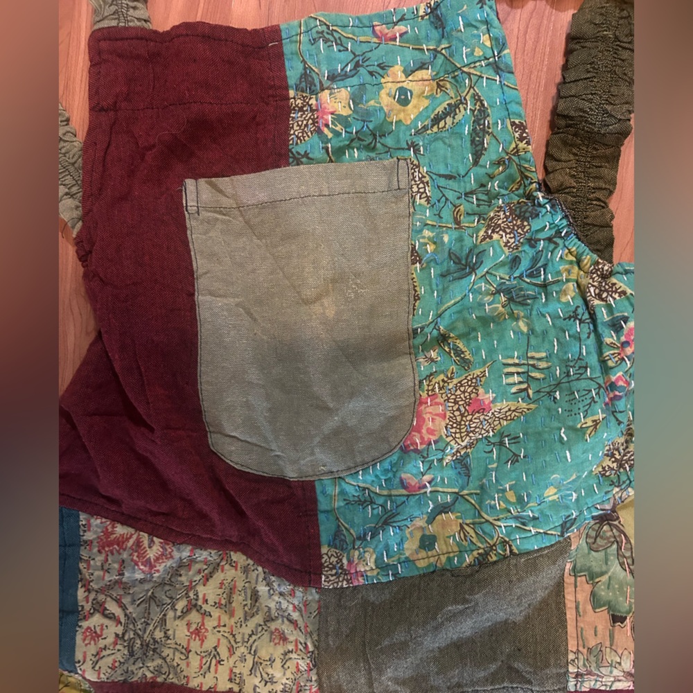 Patchwork Overalls - image 3